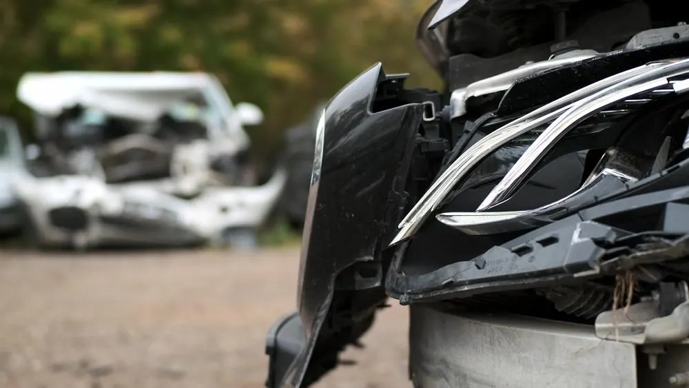 Fort Worth Car Accident Ends on Top of Parked Cars
