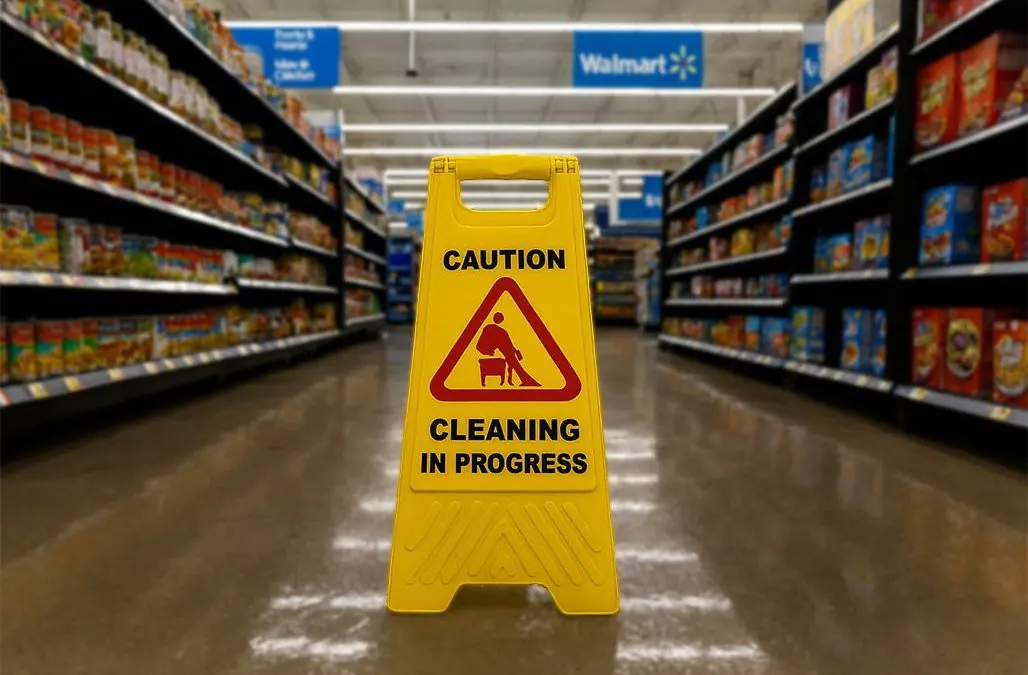 “Wet Floor” Signs as Legal Shields – And When That Doesn’t Work